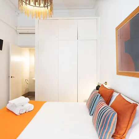 Luxury Business Gran Via - 2 - Romantic Eixample - 8min Passeig Gracia 아파트 *